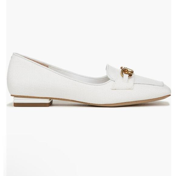 Franco Sarto Tiari Chain Square Toe Loafer Sz 6M NEW - Picture 7 of 11